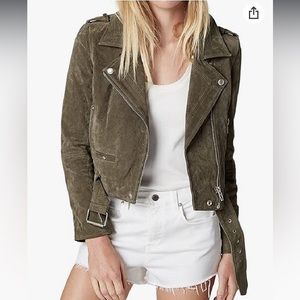Blank NYC Suede Moto Jacket